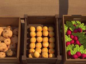 Fruit and Vegetable shop Modèle 3D