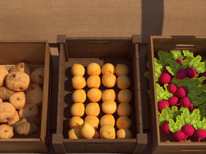 Fruit and Vegetable shop 3D Model