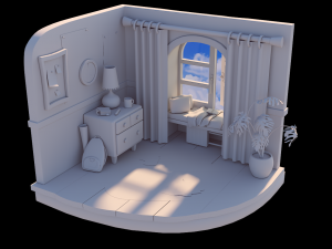 Teenagers room Modelo 3D