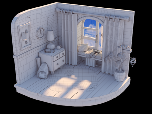 Teenagers room Modelo 3D
