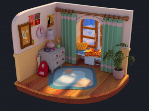 Teenagers room Modelo 3D