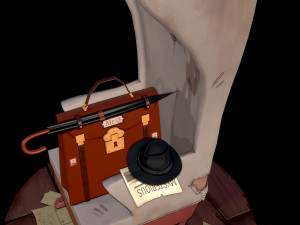 3D stylized Armchair 3Dモデル