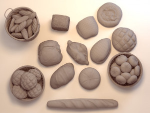 3D Bread 3D 模型