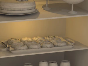 3D Beach coffee shop 3D Model