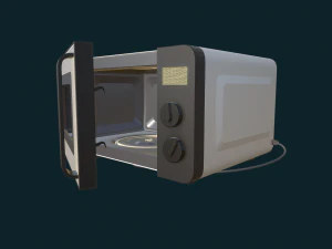 gelombang mikro Model 3D