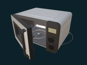 Microwave 3D Model
