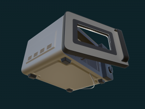 Microwave 3D-Modell