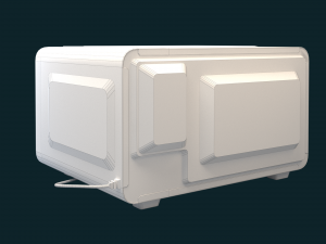 Microwave 3D-Modell