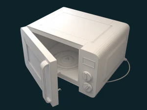 Microwave 3D Model