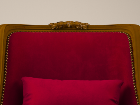Classic Vintage Armchair Modelo 3D