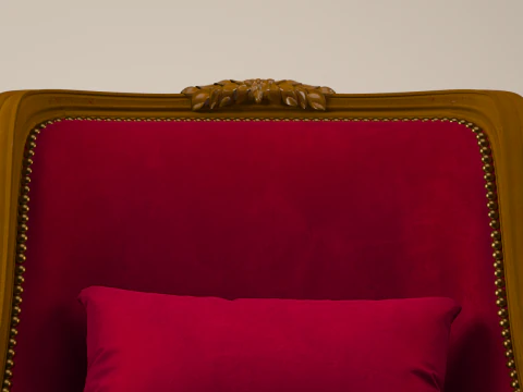 Classic Vintage Armchair 3D Model