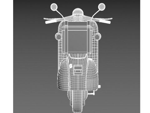 3D Scooter 3D Модель