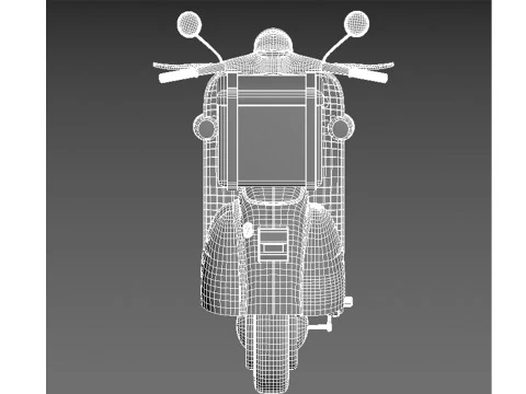 3D Scooter 3D Model