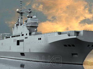 french lhd mistral 3D Model