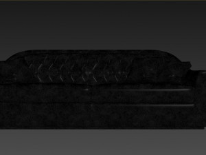 smania veyron modern leather sofa Modèle 3D