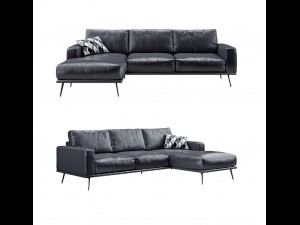 modern luxury sofa 3Dモデル