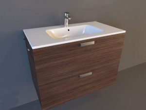 luxury basin cabinet model bundel 3D Model
