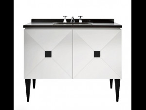 luxury basin cabinet model bundel 3D Model
