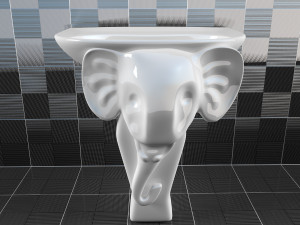 modern luxury basin model bundle 3D Model