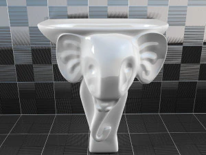 modern luxury basin model bundle 3D Model