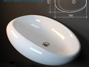 modern luxury basin model bundle 3D Model