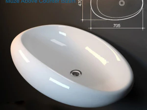 modern luxury basin model bundle 3D Model