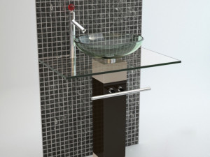 modern luxury basin model bundle 3D Model