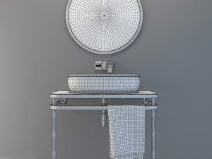 modern luxury basin model bundle 3D Model