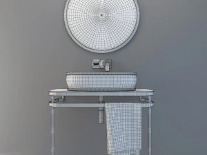 modern luxury basin model bundle 3D Model