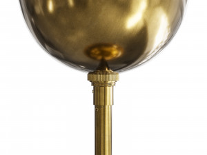 arteriors orb pendant Modelo 3D