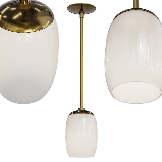 arteriors ramirez pendant 3D Model .c4d .max .obj .3ds .fbx .stl .blend 