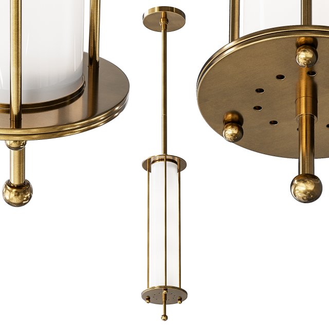 arteriors london pendant 3D 模型 .c4d .max .obj .3ds .fbx .stl .blend 