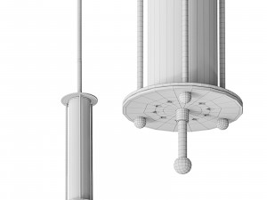 arteriors london pendant 3D 模型