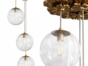 arteriors cloud pendant 3D Model