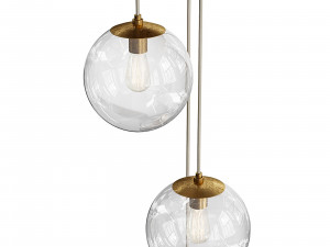 arteriors cloud pendant 3D Модель