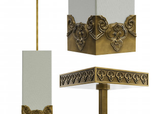 arteriors iris pendant Modello 3D