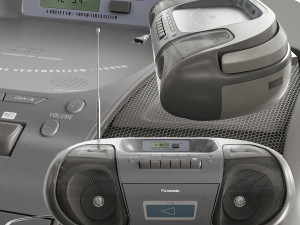 panasonic rx-d26 Model 3D