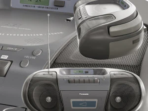 panasonic rx-d26 3D Model