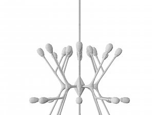 arteriors vandike chandelier 3D Model