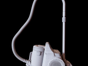 doffler 1800w vacuum cleaner 3Dモデル
