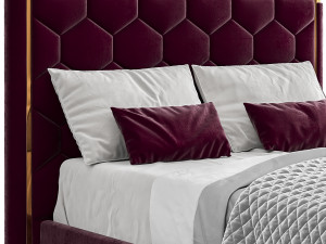 viola bed 3D 模型