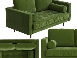 lucia sofa 3D Model