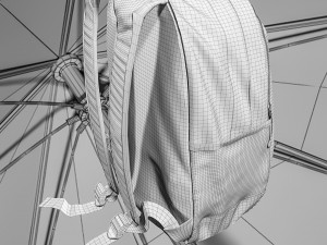 bag ronaldinho and umbrella senz Modello 3D
