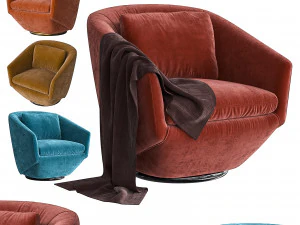 sedia angelo cerda Modello 3D