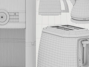 russell hobbs cottage set 3D Model