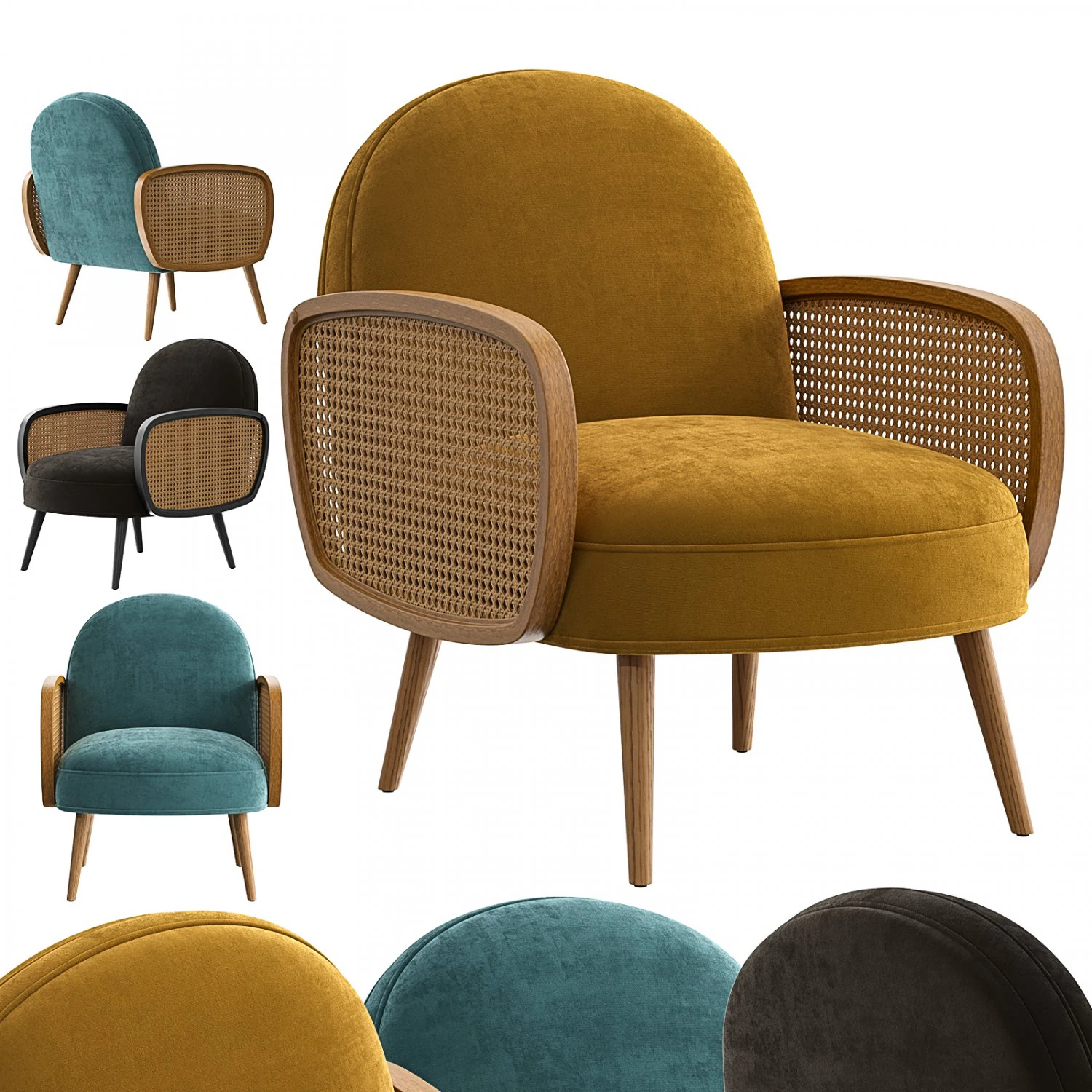 ब्यूसेउ 3D मॉडल .c4d .max .obj .3ds .fbx .stl .blend 