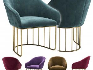 chaise barea to4rooms Modèle 3D