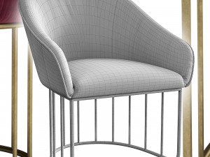 barea to4rooms chair 3D Модель