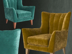 parker knoll shoreditch chair 3D Model