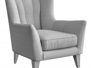 parker knoll shoreditch chair 3D Model